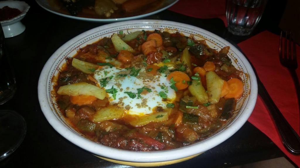 vegetable tagine with