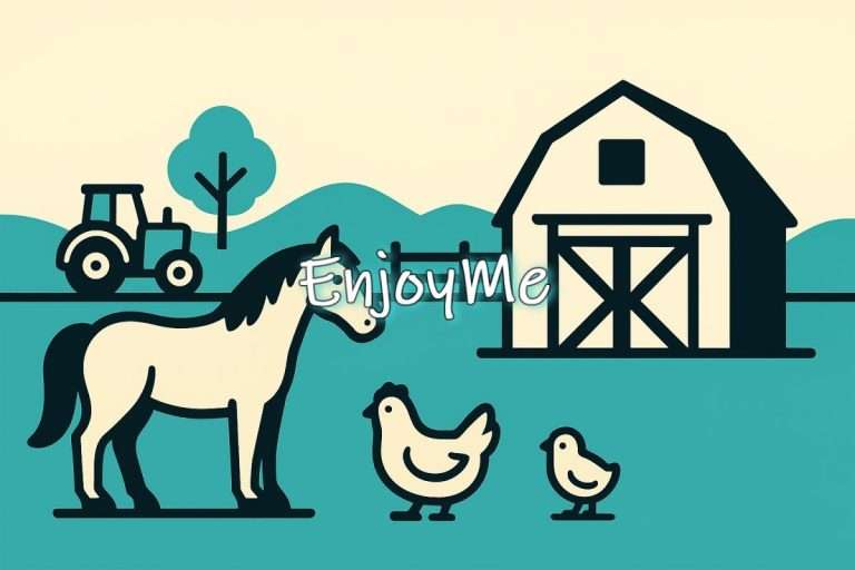 Image IA - Ferme pédagogique Image IA - Ferme pédagogique
