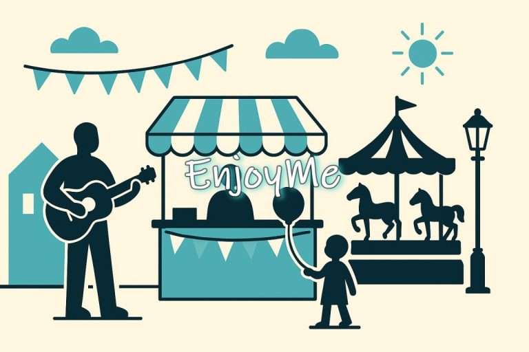 Image IA - Fête de la ville